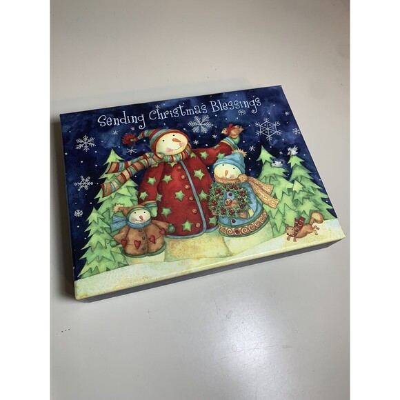 VTG Legacy Pub Grp Legacy of Faith 20 Deluxe Boxed Christmas cards w/ scripture - Picture 1 of 8